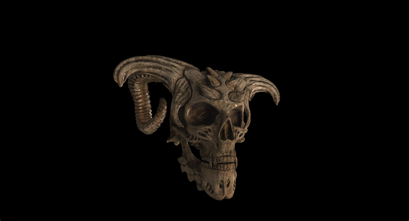 skull test object